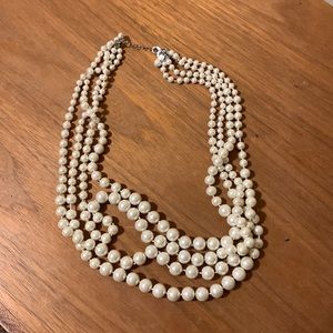 Charming Charlie’s Pearl Statement Necklace